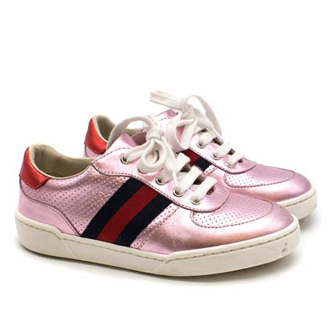 womens pink gucci trainers|gucci trainers flannels.